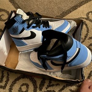 Brand new Jordan’s. We’re to small and didn’t return fast enough!!